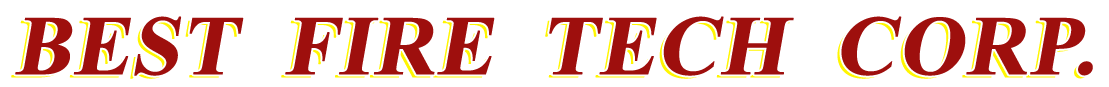 Venta y Servicio de Equipos Contra Incendio ( Best Fire Tech Logo )